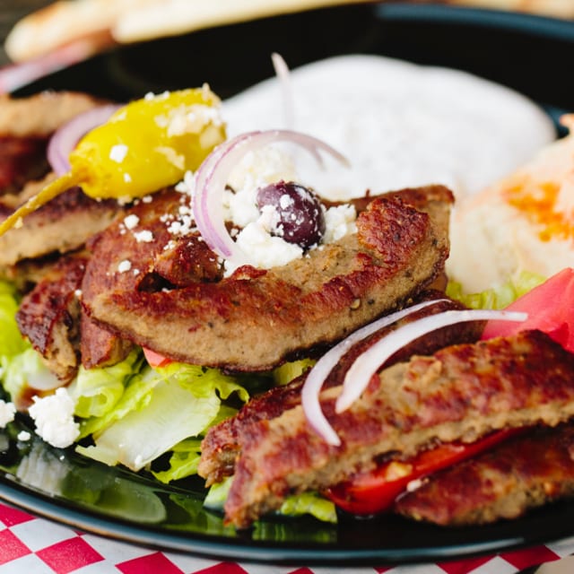 Greek Gyro Platter.