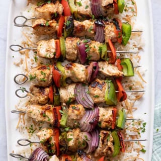 Chicken Kabob Platter- Catering